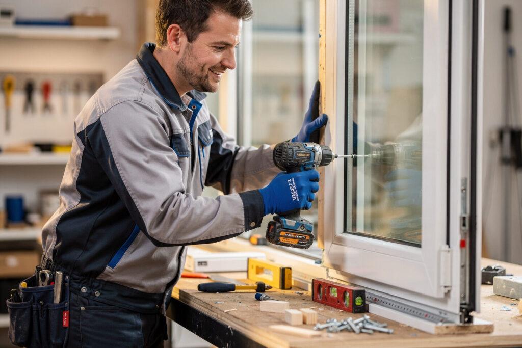 Montage, Einbau und Pflege – Fischer Fensterbau